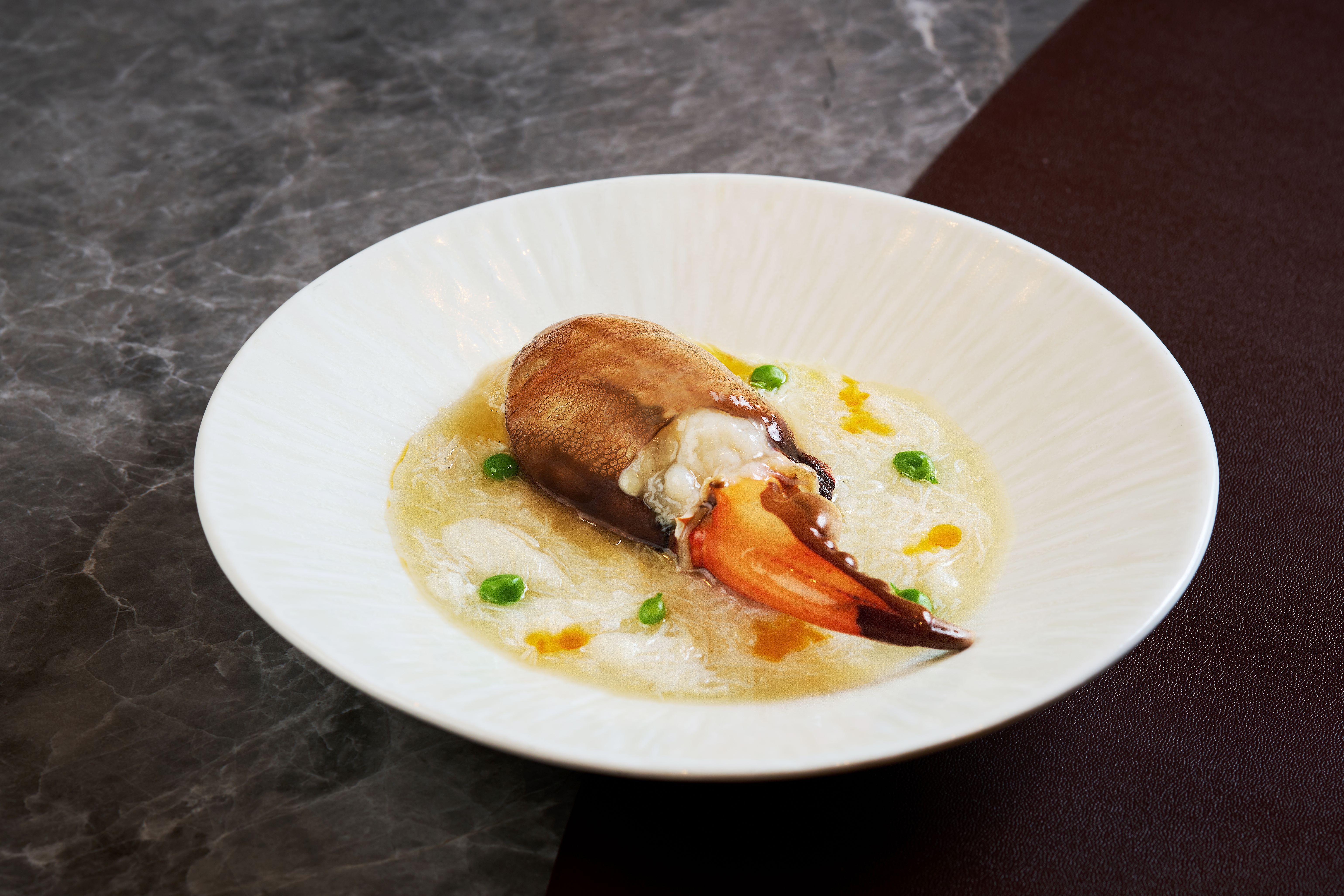 清鮮椰皇蛋白蒸蟹鉗